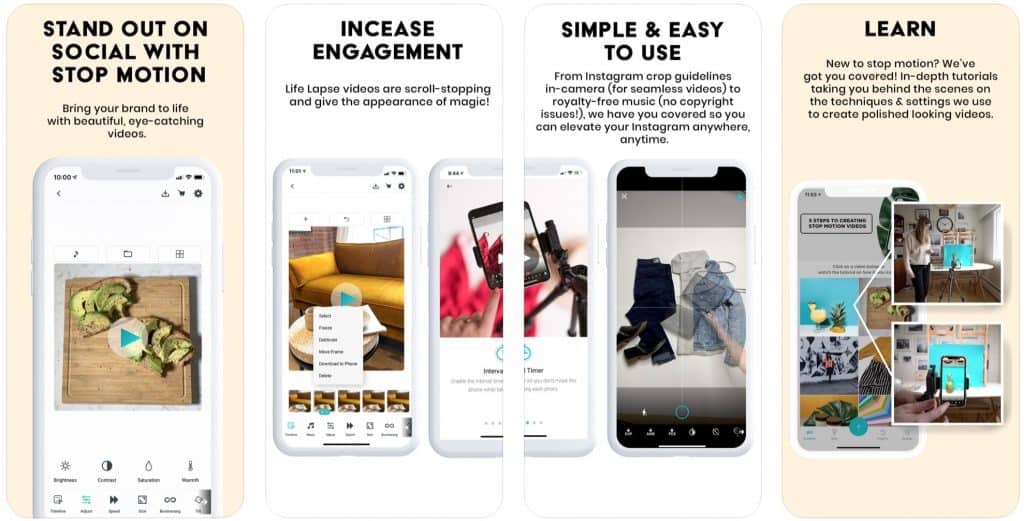 create fun stop motion videos for your instagram stories with life lapse
